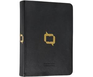 MacArthur Studienbibel - Schlachter 2000 (Softcover, schwarz, edler Rotgoldschnitt): Kalbsleder-Ausgabe (flexibler Einband), schwarz, Goldprägung, Rotgoldschnitt - Fadenheftung