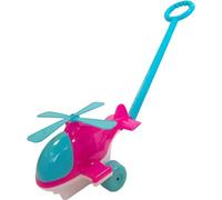 MACASZYN-TOYS Hélicoptère pousseur rose 22416