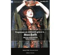 Macbeth Edition bilingue français-anglais - William Shakespeare - Vasseur - broché - Méthode de langue