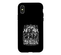 Macbeth et Lady Macbeth Ambition dessine des poignards Coque pour iPhone X/XS