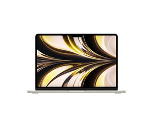 MacBook Air M2 (2022) 13.6', 3.5 GHz 256 Go 8 Go Apple GPU 8, Lumière stellaire - QWERTY - Anglais, Italien