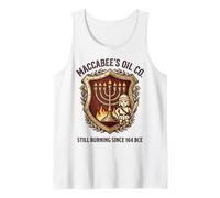 Maccabee's Oil Company Toujours en feu Depuis 164 Avant Notre ère, Menorah Crest Débardeur