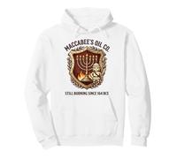 Maccabee's Oil Company Toujours en feu Depuis 164 Avant Notre ère, Menorah Crest Sweat à Capuche