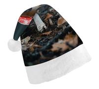 maccbn Chapeau de Père Noël extensible en forme de champignons de Noël pour chant, Nouvel An, cosplay