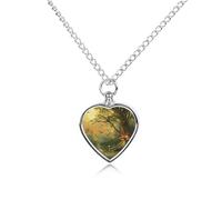 maccbn Collier urne en forme de papillon pour cendres d'animaux domestiques - Pendentif commémoratif en forme de cœur imperméable avec kit de remplissage - Chaîne réglable de 70,1 cm - Bijou souvenir