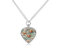 maccbn Collier urne étanche en forme de cœur avec kit de remplissage, chaîne réglable de 70,1 cm, bijou souvenir pour chien, chat, cadeau de condoléances pour les amoureux des animaux