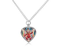 maccbn Collier urne funéraire pour cendres d'animaux de compagnie avec kit de remplissage, chaîne réglable de 70,1 cm, bijou souvenir pour chien, chat, cadeau de condoléances pour les amoureux des