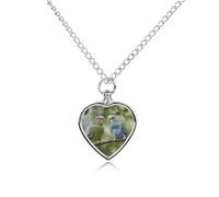 maccbn Collier urne imperméable en forme de cœur avec kit de remplissage, chaîne réglable de 70,1 cm, bijou souvenir pour chien, chat, cadeau de condoléances pour les amoureux des animaux domestiques
