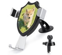 maccbn Support de téléphone universel 3 en 1 avec ventouse réglable pour téléphone portable avec crochet en métal pour grille d'aération, pare-brise, tableau de bord, accessoires de voiture