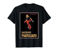 Macceroni Pianigiani Clown Mangeant des Spaghettis avec Une T-Shirt