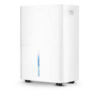 Macchiatto Déshumidificateur d Air 2600ML avec 7 Couleurs LED Changeante et Dégivrage, Élimination auto de la Moisissure, Absorbeur D'Humidité Automatique, Sèche-linge, Déshumidificateur Portable