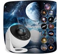 Macchiatto Pro Projecteur Ciel Etoile Planetarium Projecteur Galaxie avec 13 Disques de Film, Veilleuse Projecteur Réglage de Rotation à 360°pour Chambre Plafond Cadeaux Enfants Adultes