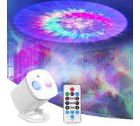 Macchiatto Projecteur Ciel Étoile et Galaxie, 42 Modes Lumière & Soleil, Veilleuse Projecteur Réglable, Télécommande Minuterie, Décoration Chambre/Fête/Cadeau Enfant