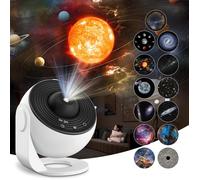 Macchiatto Projecteur Ciel Etoile Planetarium Projecteur, Projecteur Galaxie avec 13 Disques de Film