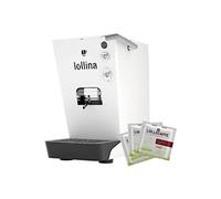 Macchina à Cialde LOLLINA PLUS Bianco + 40 Cialde Bianco Satinato Lollo Mix Classica