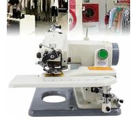 Macchina da cucire portatile a punto invisibile, 1200 punti al minuto, per orli e polsini invisibili, punto catenella a filo singolo con pedale, design compatto per modifiche e progetti di artigiana