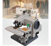Macchina da cucire portatile a punto invisibile, strumento da tavolo per orlare pantaloni e modifiche. Dotata di motore in rame puro, regolazione della profondità e velocità di 1200 punti al minuto.