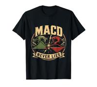 MACD Ne Ment Jamais Signaux Trading T-Shirt Graphique avec Valeur