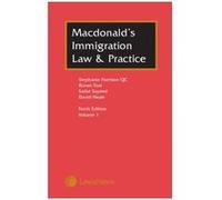 Macdonalds Immigration Law Practice by David Garden Court Chambers Neale Stephanie Harrison Ronan Toal Sadat Sayeed David Neale (Auteur)