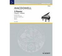 Macdowell Edward Poemes (3) Opus 20 - Piano 4 Mains G