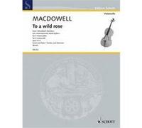 Macdowell Edward To A Wild Rose Op51/1 - Violoncelles (4)