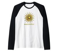 Macédoine Star of Vergina Histoire du Royaume Grec Ancien Manche Raglan