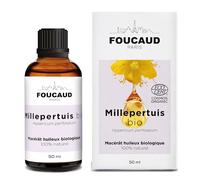 Macerat Millepertuis BIO FOUCAUD - 100% Naturel Apaisant - Hypericum 50ml | Macerat Huileux De Millepertuis BIO, 100% Naturel, Apaisant, Adoucissant Et Reparateur - Marque Francaise - Flacon 50ml