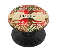 Macfie Clan Tartan Arbre de Vie Nom de Famille Écossais PopSockets PopGrip Interchangeable