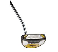 MACGREGOR Feuille en Acier Inoxydable Putter de Golf Unisexe, Jaune, Regular Grip