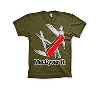 MacGyver - T-Shirt MacGyver It XL - Hybris - Vert olive