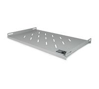 Mach Power ar-64fsg Étagère Fixe avec culot à 4 Points pour armoires Rack de 19, 280 mm, Gris