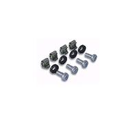 Mach Power AR-ACC-004-Accessoire de Cadre Noir Rack (Accessoires Acier Inoxydable acrylonitrile butadiène styrène (ABS) en Acier à Fixation Murale)