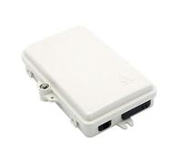 Mach Power Boîtier de Distribution Fibre Optique IP65 2 cœurs, 2 entrées, 8 Sorties, Prise en Charge d'un répartiteur PLC 1x8 (LE-FAT-02A1)