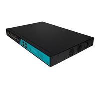 Mach Power Commutateur 16 ports Fast Ethernet Poe, 2 ports de liaison montante Gigabit, distance jusqu'à 250 m, fonction VLAN, alimentation Poe pour caméra IP, point d'accès, NVR, Plug & Play