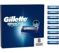 Mach3 Turbo Men's Razor Blade Refills, 3 Blades, 8 Blade Refills, Stronger Than Steel Blades