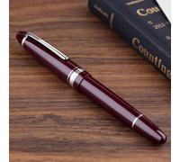 Machain-Stylo En Résine Hn Final Craftsman P136,Piston En Métal Et Cuivre,Absorbant L'encre,Stylo À Encre Visuelle,Cadeau De Fenêtre,Stylo À Encre Pratique D'écriture - Type [A2]-0.5mm