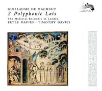 Machaut, G. De - 2 Polyphonic Lais [Import]