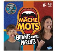 Mache-Mots Enfants contre parents, Jeu de societe ambiance pour la famille, Version francaise, Hasbro Gaming