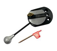 MachEl Accessoire de tournage à billes exclusif au monde pour mini tour de 7 x 14/7 x 16 - tourne des boules concaves et convexes (voir vidéo de travail sur le lien)