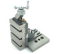 MachEl Mini glissière de fraisage verticale avec plaque de base - pour montage direct sur mini tour 7 x 14 (pivot type sans pinces)