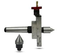 MachEl MT2 Embout de tournage conique de précision avec rotation et centres morts interchangeables - Outil de tour avancé pour une coupe précise