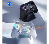 Machenike G3 V2 PC contrôleur de jeu effet Hall manette pour Nintendo Switch iPhone Android téléphone portable Windows PC vapeur Ensemble G3V2 Blanc