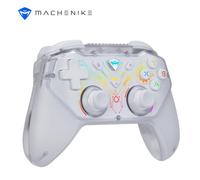 Machenike G3S Manette PC Sans Fil pour Windows PC,Switch,Android,Manette PC avec Deux Moteurs de Vibrations,Deux Modes de Connexion,Rétroéclairage LED,Plug-and-Play (Blanc)