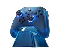 Machenike G3V2 Manette Sans fil PC, 2 Joystick à Effet Hall Réglable, 2 Boutons Programmables, Lumières RGB Multicolores, Pour PC/Switch/iOS/Android, Batterie 1000mAh, Charge Station(Bleu, PE-Upgrade)