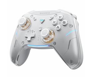 Machenike G5Pro V2 Manette Gamer PC Sans Fil Bluetooth pour PC/NS/iOS/Android, Gâchettes Optique & Microswitch, Manette Sans Fil avec RGB, Joystick Interchangeables, Noir