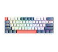 Machenike K500-B61 clavier mécanique filaire 60 %, disposition QWERTY US, switchs rouges, éclairage RVB