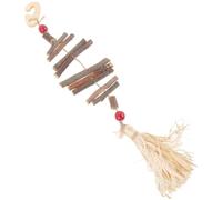 Mâcher pour Lapin, Branche de Pommier, pour Lapins et Cochons D’inde | Favorise le Grignotage et L’exercice, Utile Quand ils Sont Seuls, Accessoire de Cage, Format Suspendu