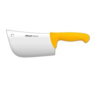 Macheta Arcos Couleur - Prof 296100 Acier Inoxydable Nitrum Et Mango Lame Ergonomique En Polypropylène Jaune De 19 Cm Et 4 Mm D'épaisseur Dans Un Étui. Jaune
