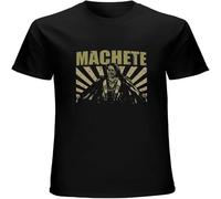 Machete Danny Trejos Mexican Actor Action Unisex Tees Men's T Shirt Black S