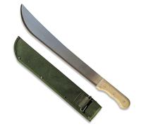 Machette de débroussaillage avec lame 45 cm et étui - Idéale pour couper ronces, branches et végétation dense